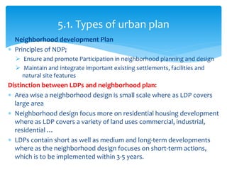 Net Development Area Plan Introduction to Urban Planning | PPTX