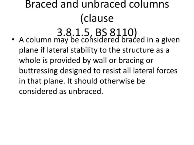 Reinforced column design | PPTX