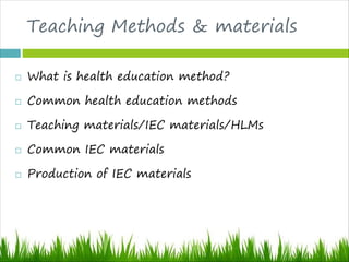 lecturenote_1144307903CHAPTER 5; Teaching methods & materials.pdf