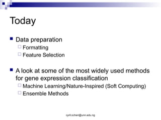 Advanced Gene Expression Classification: Data Preparation, Feature ...