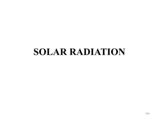 154
SOLAR RADIATION
 