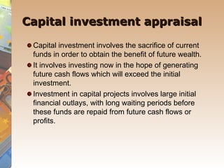 Comprehensive Guide to Capital Investment Appraisal Methods and ...