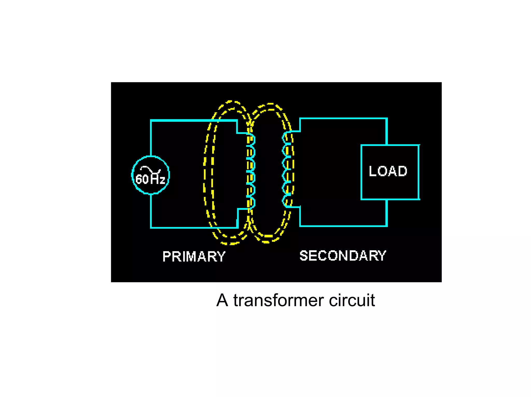 A transformer circuit
 