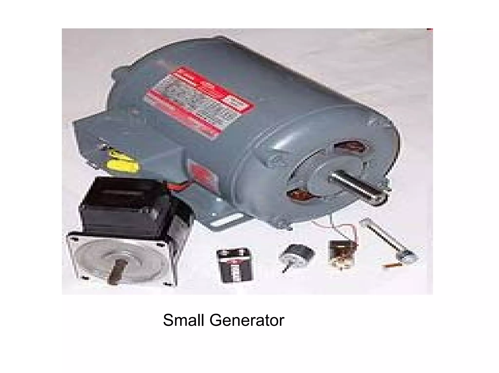 Small Generator
 