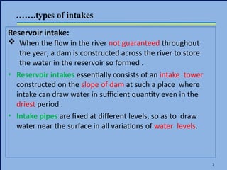 Comprehensive Guide to Intake Structures and Dam Outlet Works in ...