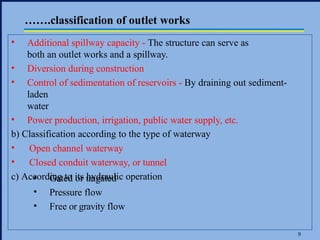 Comprehensive Guide to Intake Structures and Dam Outlet Works in ...
