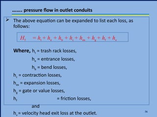 Trash Rack Engineering Equation Comprehensive Guide to Intake Structures and Dam Outlet Works in ...