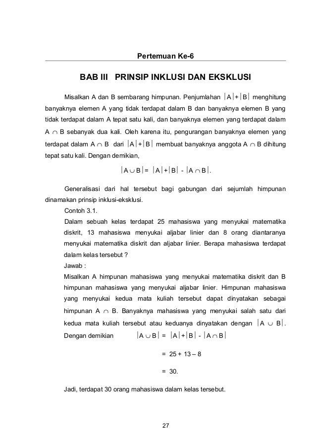 Lecture note mat diskrit s1