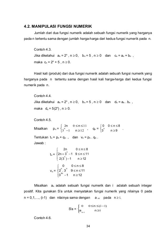 Contoh Soal Matematika Komputasi Dikdasmen