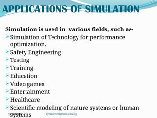 Applications of Simulation in Hospital Settings for Medical Training ...