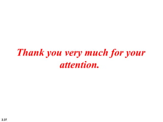 2.37
Thank you very much for your
attention.
 