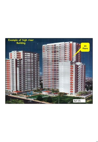 82
1 82Example of high riser
Building
2424
floorsfloors
Ref [4]
 