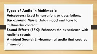 Audio in multimedia Systems Lecture Notes.pptx