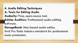 Audio in multimedia Systems Lecture Notes.pptx