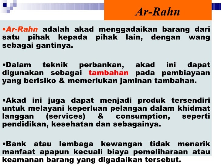 dapat barang yang digadaikan jaminan pertukaran dan musyarakah percampuran teori dapat barang yang digadaikan jaminan pertukaran dan musyarakah percampuran teori