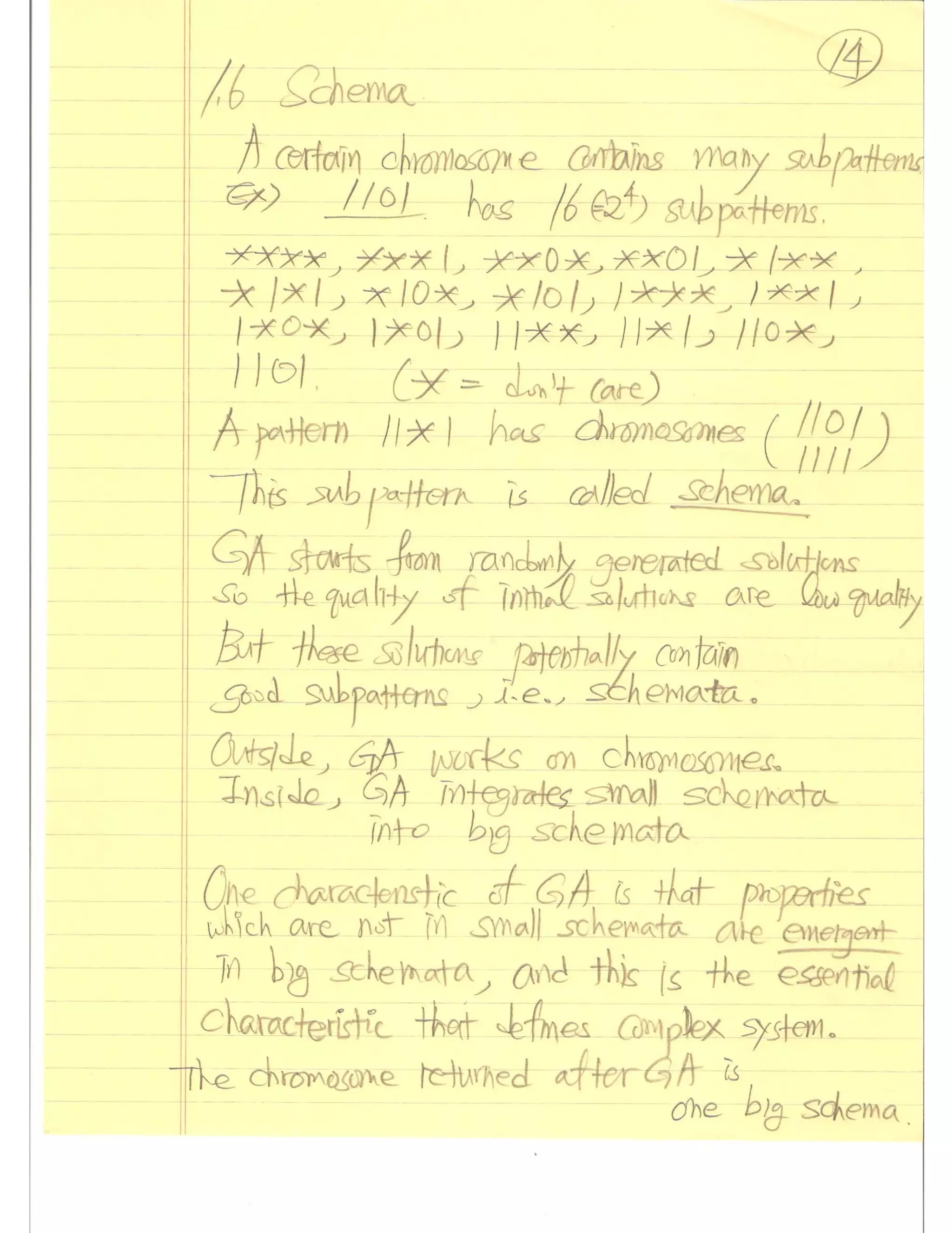 Evolutionary Computation Lecture notes01