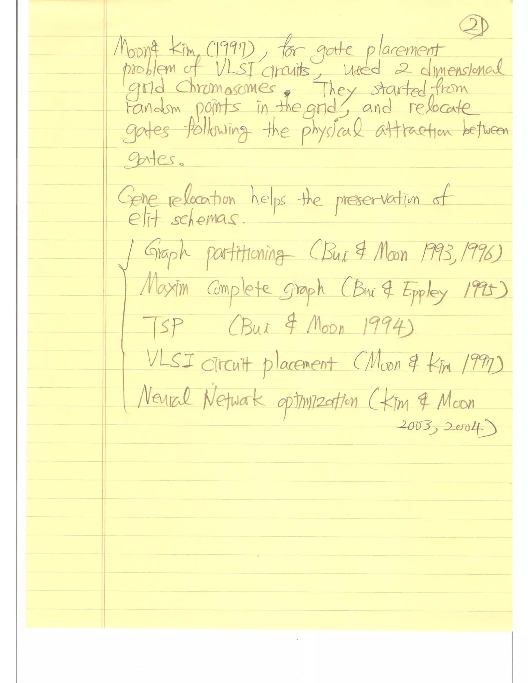 Evolutionary Computation Lecture notes02