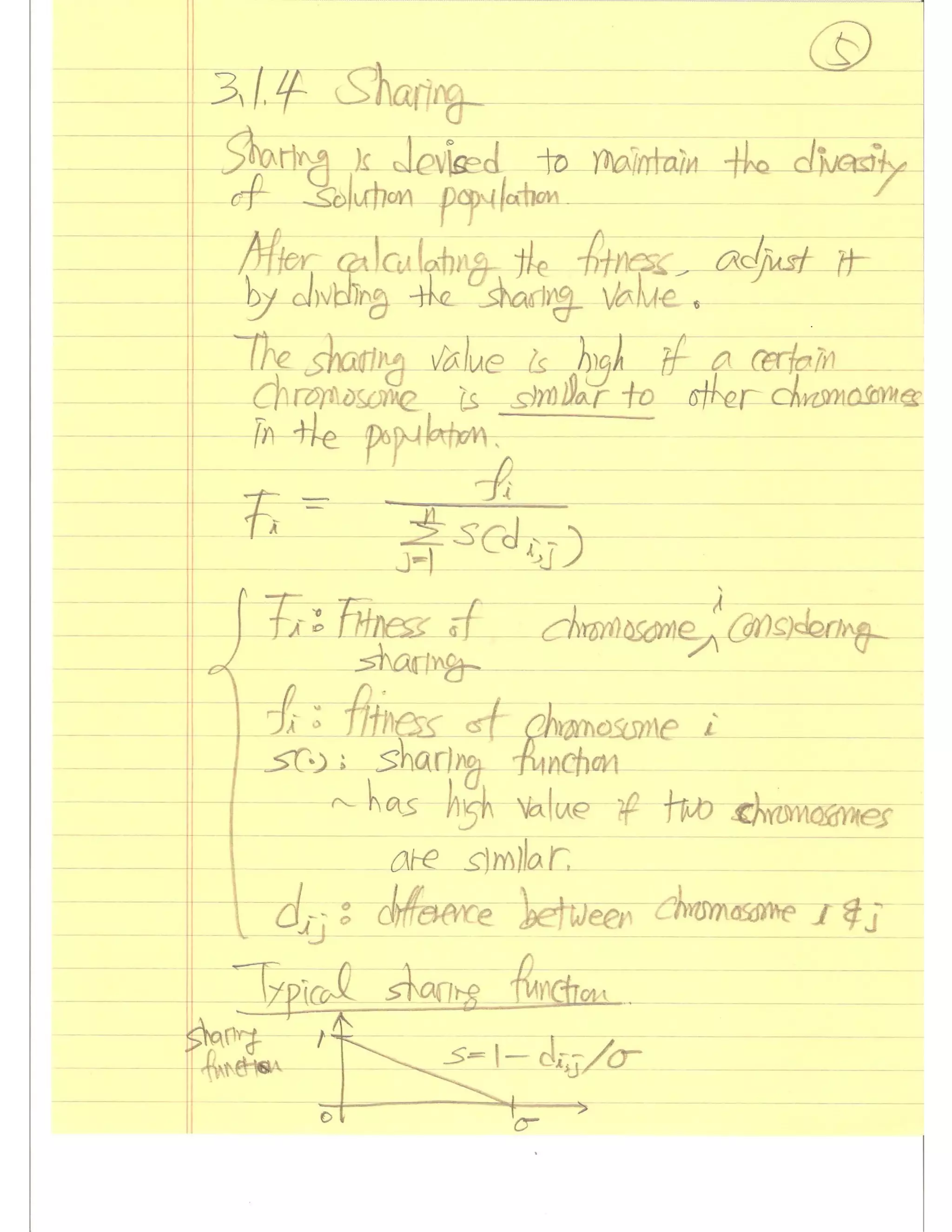 Evolutionary Computation Lecture notes03
