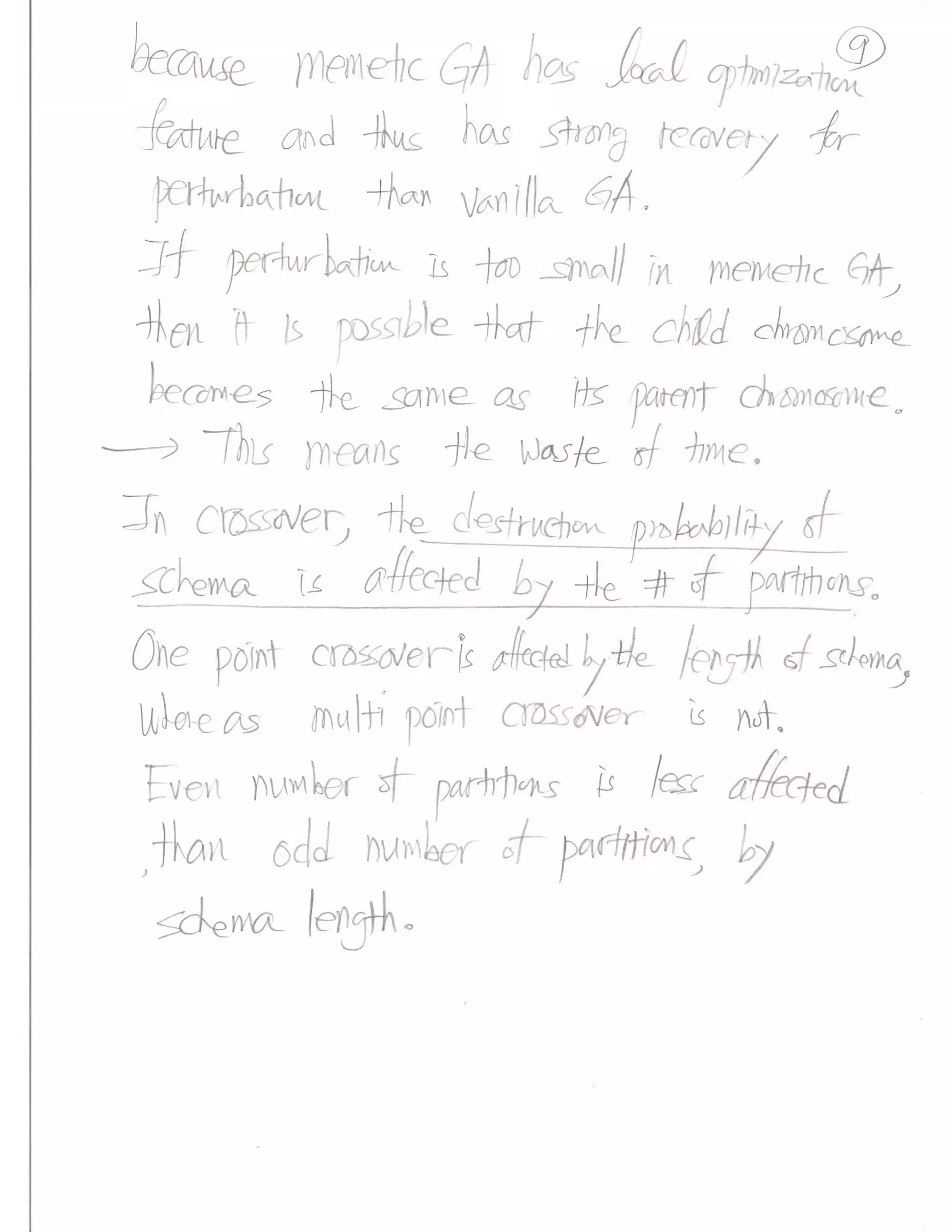 Evolutionary Computation Lecture notes03