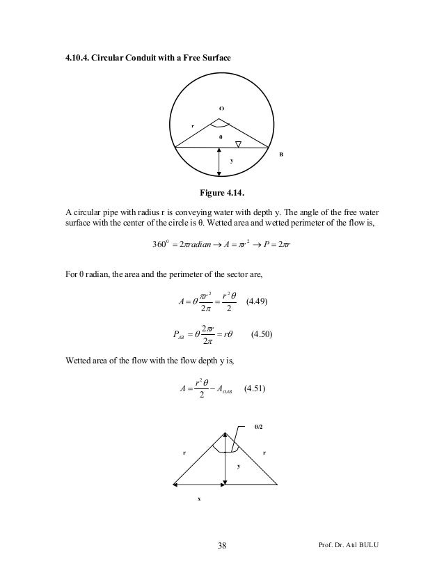 Open Channel Flows (Lecture notes 04)