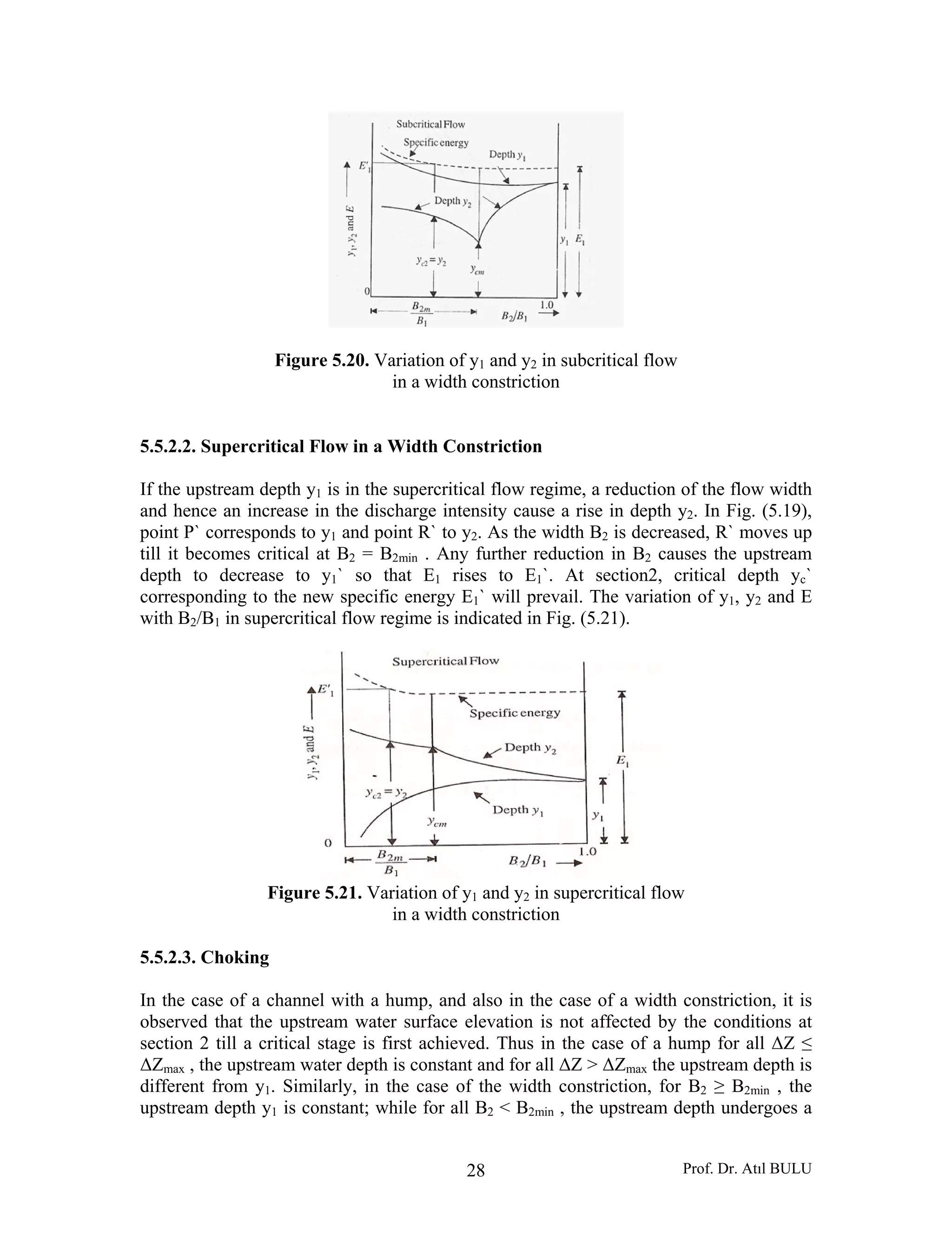 Specific Energy (Lecture notes 05) | PDF