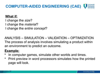 Lecture Notes 1 introduction on computer aided design | PPTX