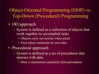 Introduction to oops | PPT