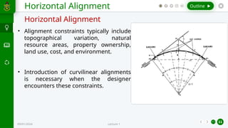 Lecture notes 3 Horizontal and Vertical alignments.pptx