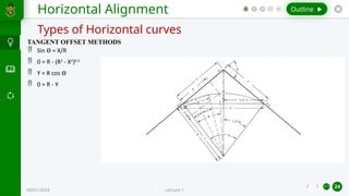 Lecture notes 3 Horizontal and Vertical alignments.pptx