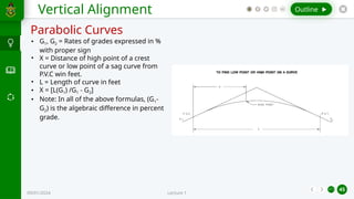 Lecture notes 3 Horizontal and Vertical alignments.pptx