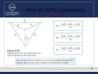 Wye to Delta Conversion
12
 