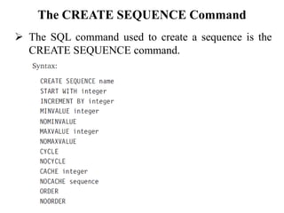 SEQUNCES Lecture_Notes_Unit4_chapter11_sequence | PPT