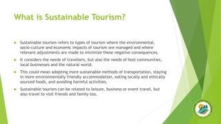 Comprehensive Introduction to Sustainable Tourism Practices | PDF