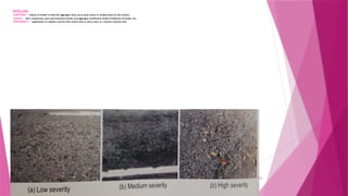 Pavement bitumen rehabilitation Civil Engineering | PPTX