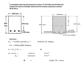 Lecture on ch.3 flexural analysis and design of beams | PPTX