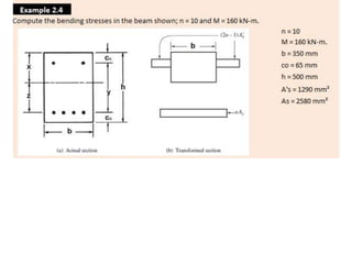 Lecture on ch.3 flexural analysis and design of beams | PPTX
