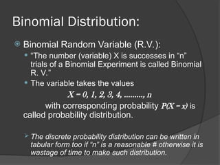 Comprehensive Overview of Binomial and Multinomial Probability ...