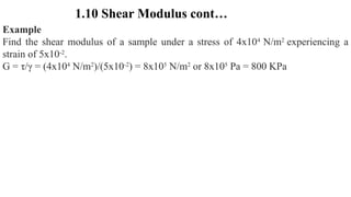 Lecture one-1 strength of material and failures pptx | PPTX
