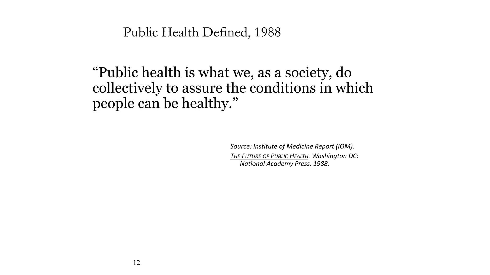 WHO definition: The world Health Organization (WHO) described health ...