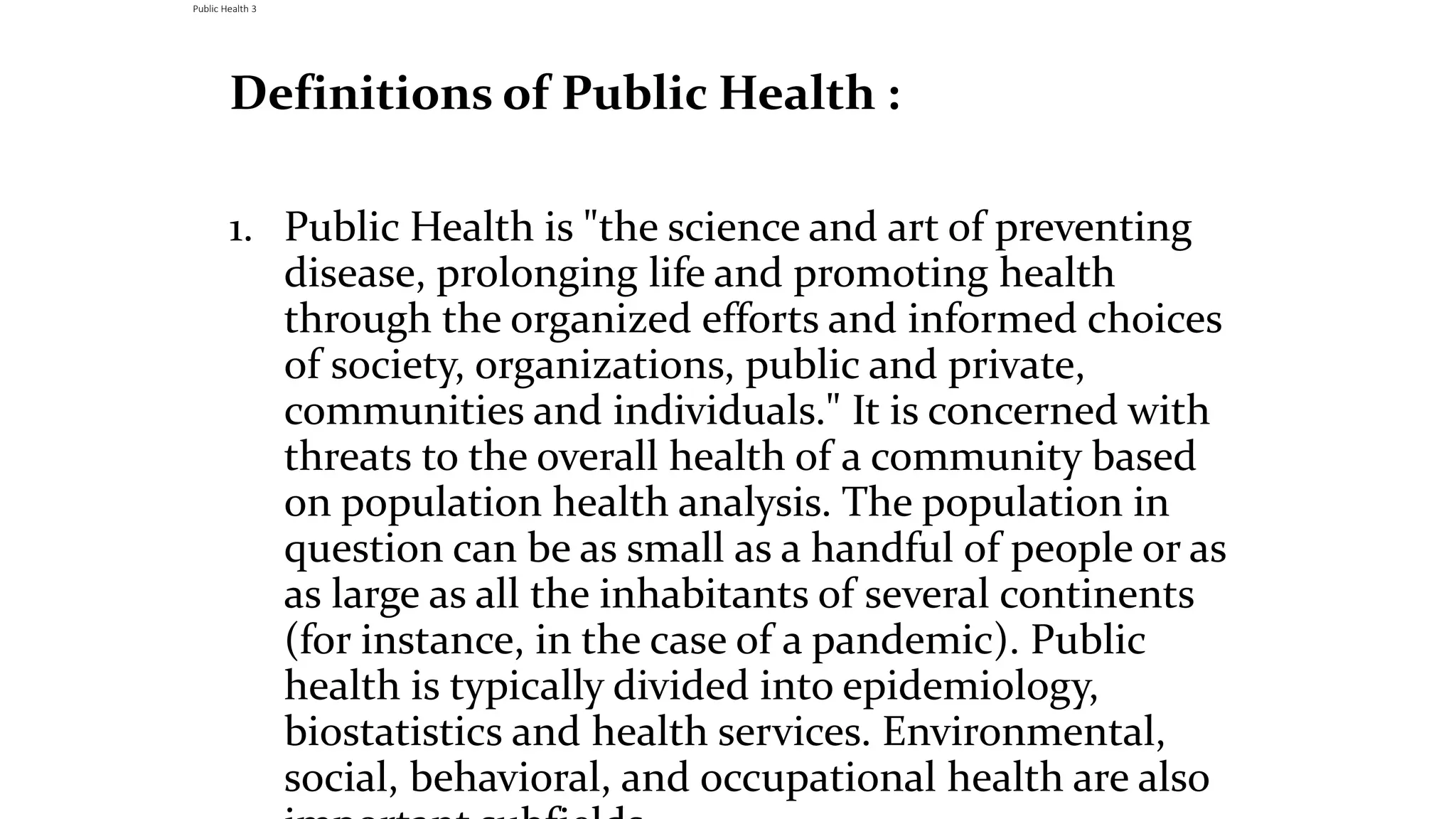 Who Def WHO definition: The world Health Organization (WHO) described health ...