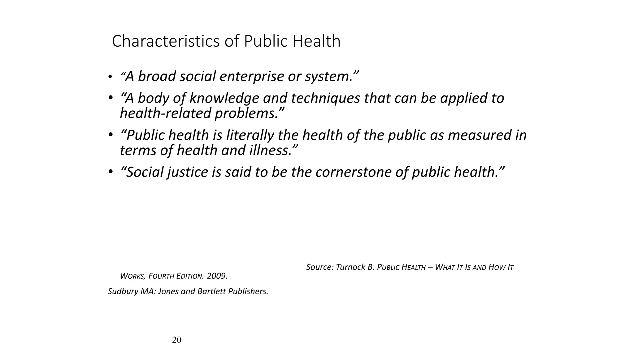 WHO definition: The world Health Organization (WHO) described health ...