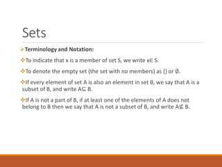 Set Member Syntax Lecture One.pdf computer skills third lec | PDF