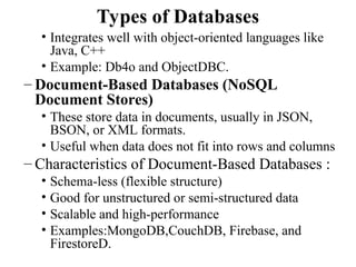 Lecture one-INTRODUCTION TO DATABASE.ppt
