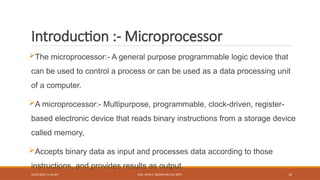 Comprehensive Introduction to Microprocessor Systems and Assembly ...