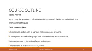 Comprehensive Introduction to Microprocessor Systems and Assembly ...
