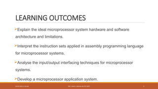 Comprehensive Introduction to Microprocessor Systems and Assembly ...