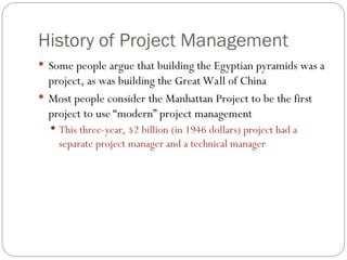 Introduction to Project Management Fourth Edition | PPT
