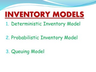 Modela Inventory Control Machine Lecture One_Inventory Control in machine.pdf