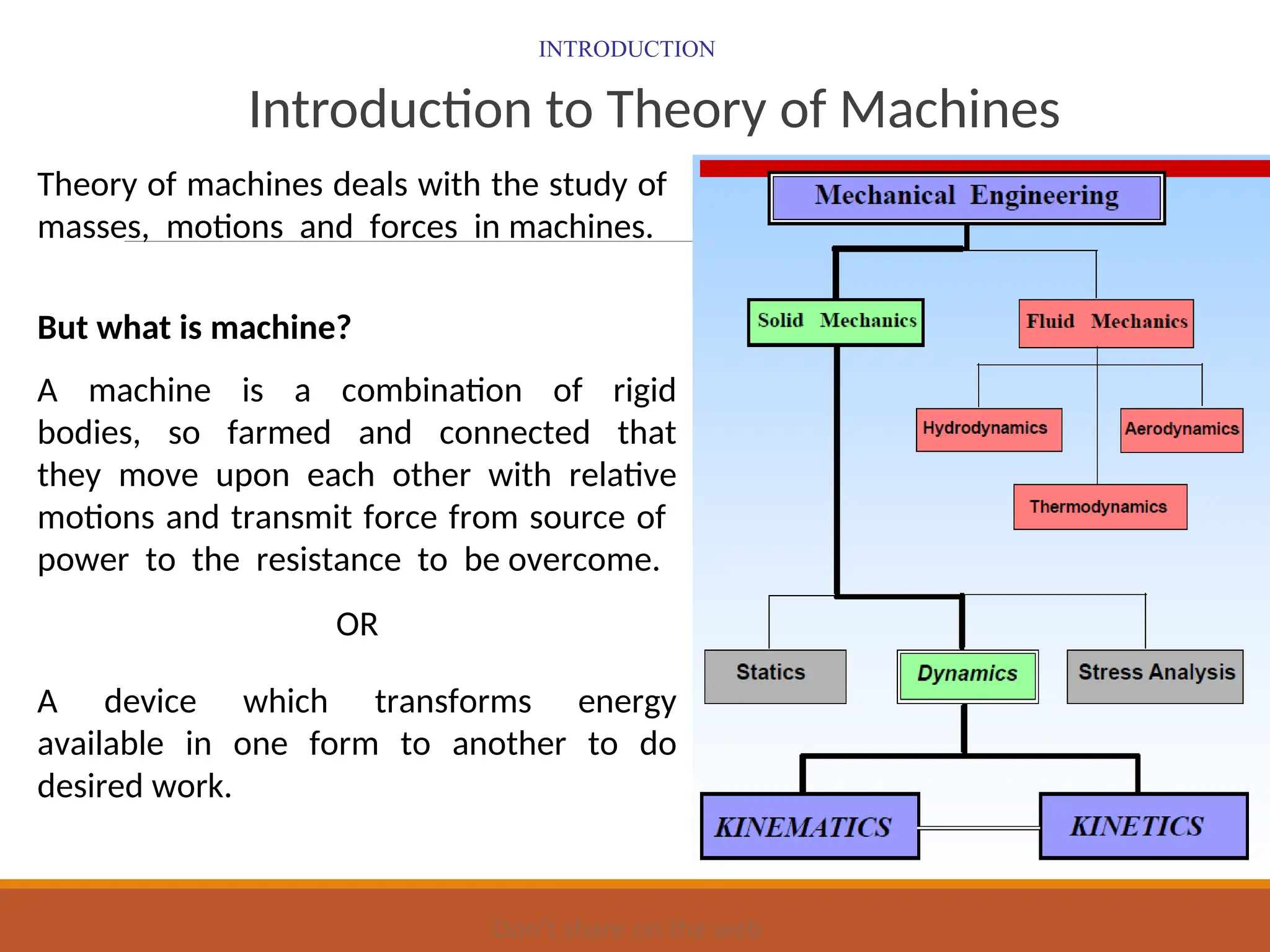 LECTURE ONE MEU 07113 & AEU 07105_ MECHANICS MACHINES.ppt