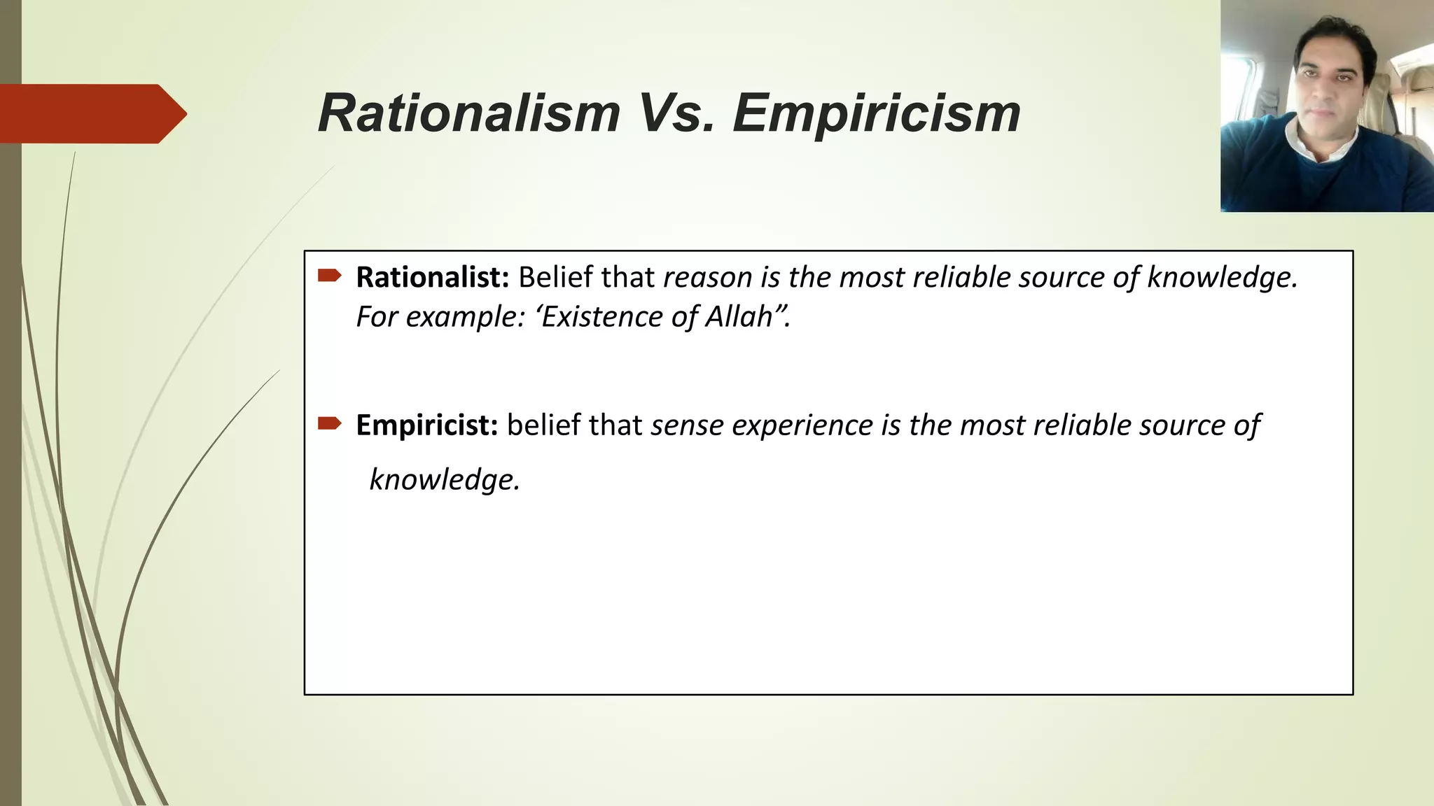 Empiricism and Rationalism | PPTX